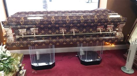 louis vuitton casket|dutch lady designs casket.